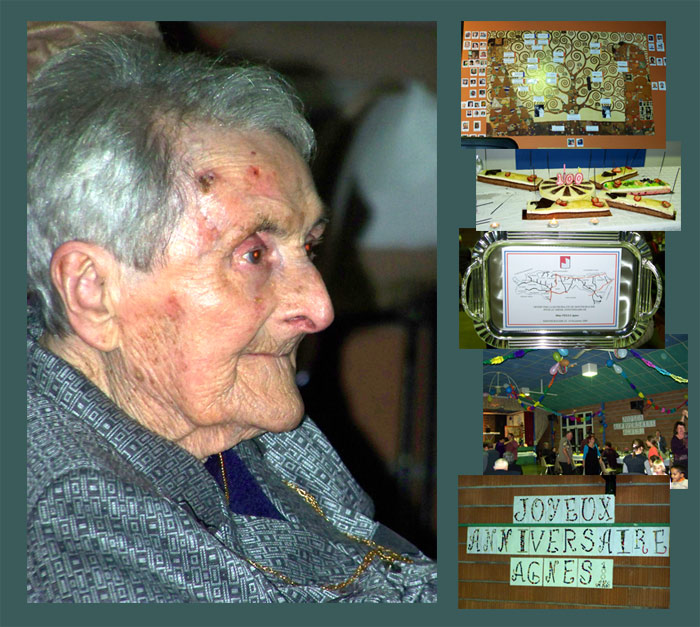 Agnès Felga ... une centenaire à Montdurausse